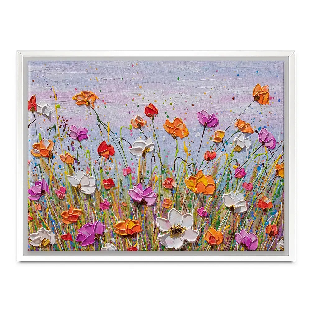 Floral Extravaganza Canvas Print Floral Extravaganza Canvas Print wall art product Olga Tkachyk