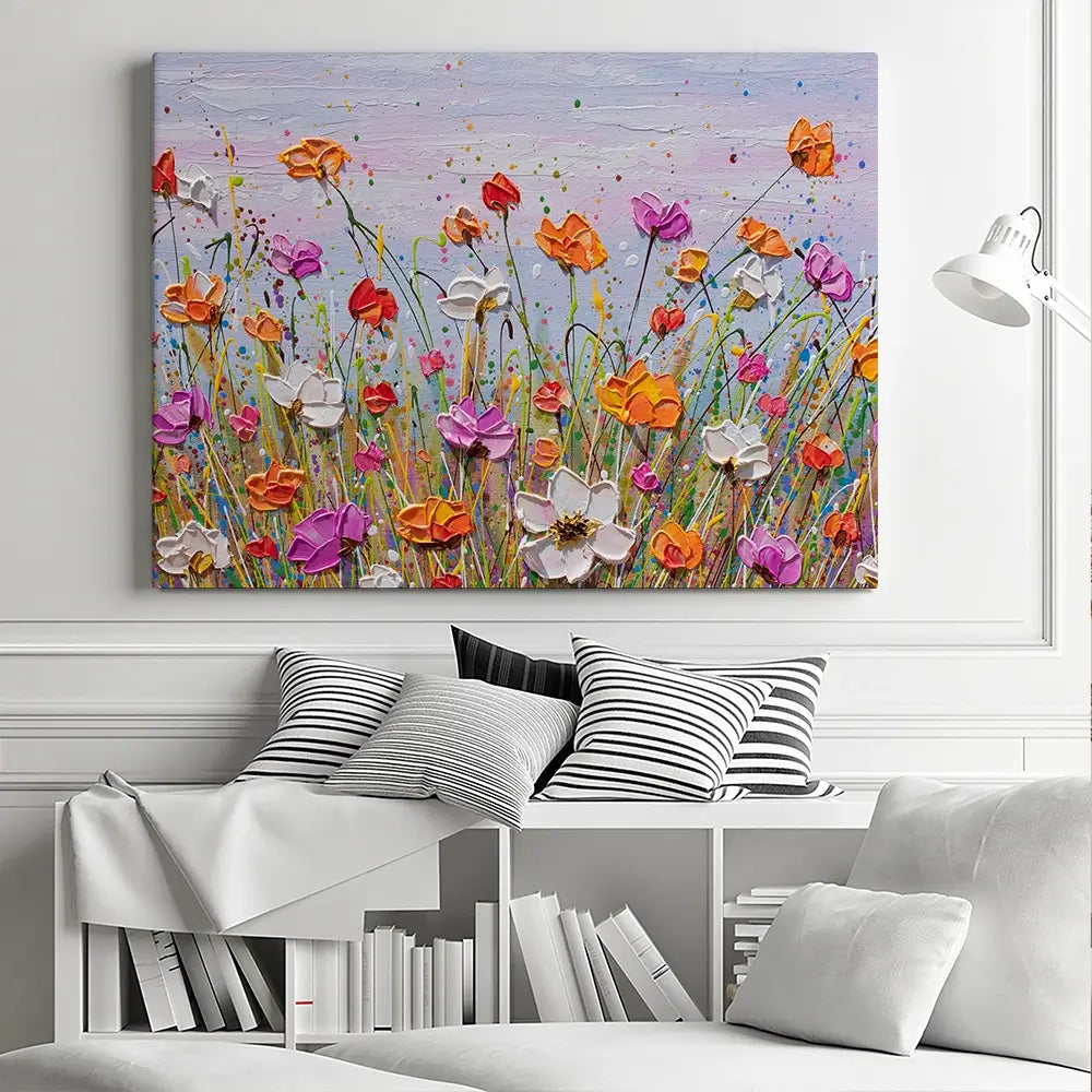 Floral Extravaganza Canvas Print Floral Extravaganza Canvas Print wall art product Olga Tkachyk