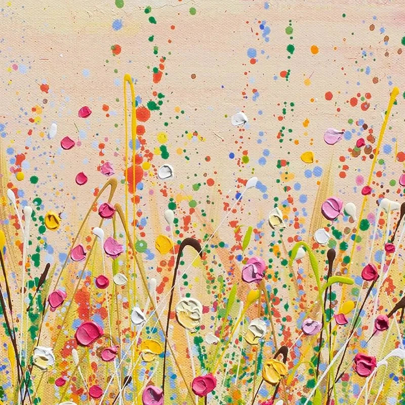 Floral Fluidity Art Print Floral Fluidity Art Print wall art product Olga Tkachyk