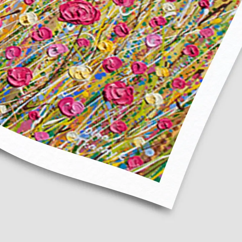 Floral Fluidity Art Print Floral Fluidity Art Print wall art product Olga Tkachyk