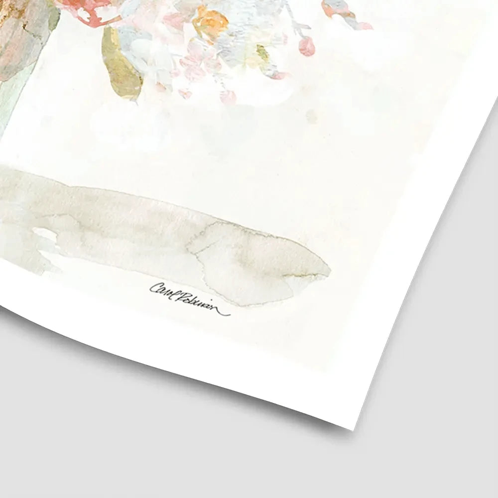 Floral Fragrance Square Art Print Floral Fragrance Square Art Print wall art product Carol Robinson