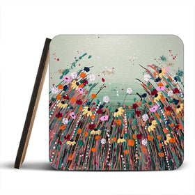 Floral Fresh Coaster Set Floral Fresh Coaster Set wall art product Emma LC Art