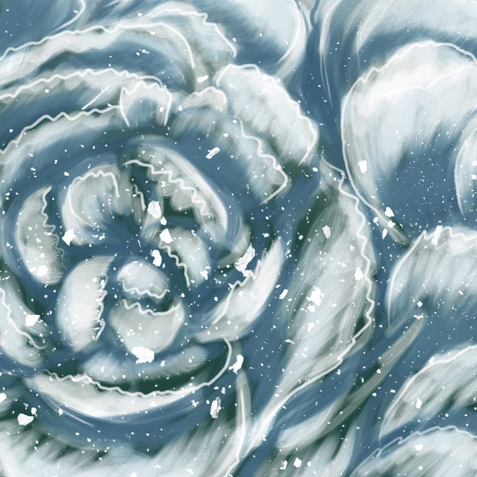 Floral Head Square Canvas Print wall art product O.Tyshchenko / Shutterstock