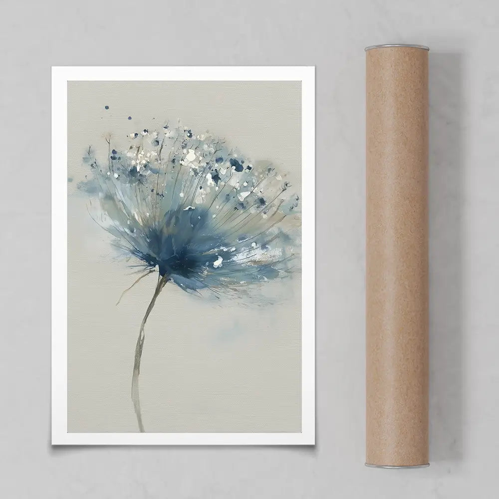 Floral Rising Art Print Floral Rising Art Print wall art product Chromatic Storm Studio
