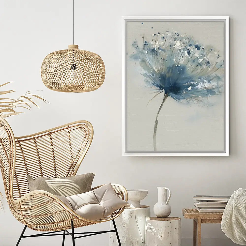 Floral Rising Canvas Print Floral Rising Canvas Print wall art product Chromatic Storm Studio