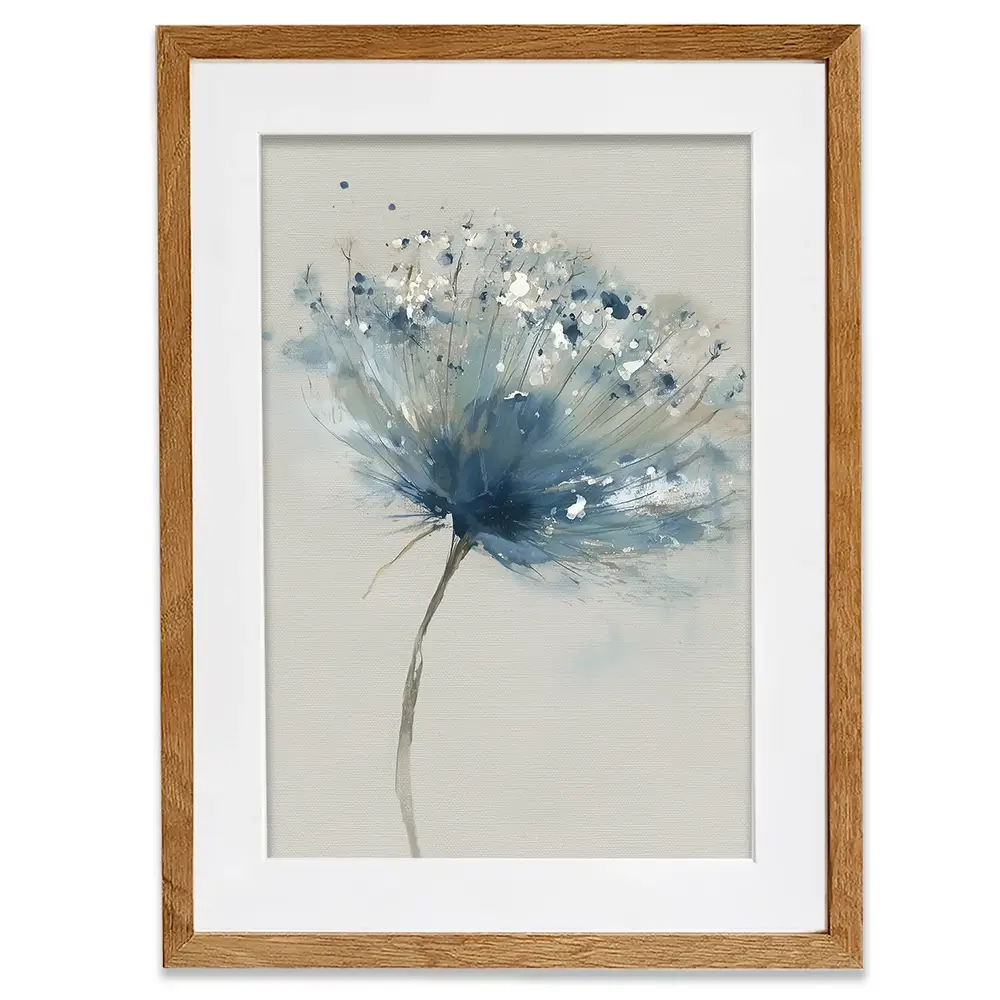 Floral Rising Framed Art Print Floral Rising Framed Art Print wall art product Chromatic Storm Studio