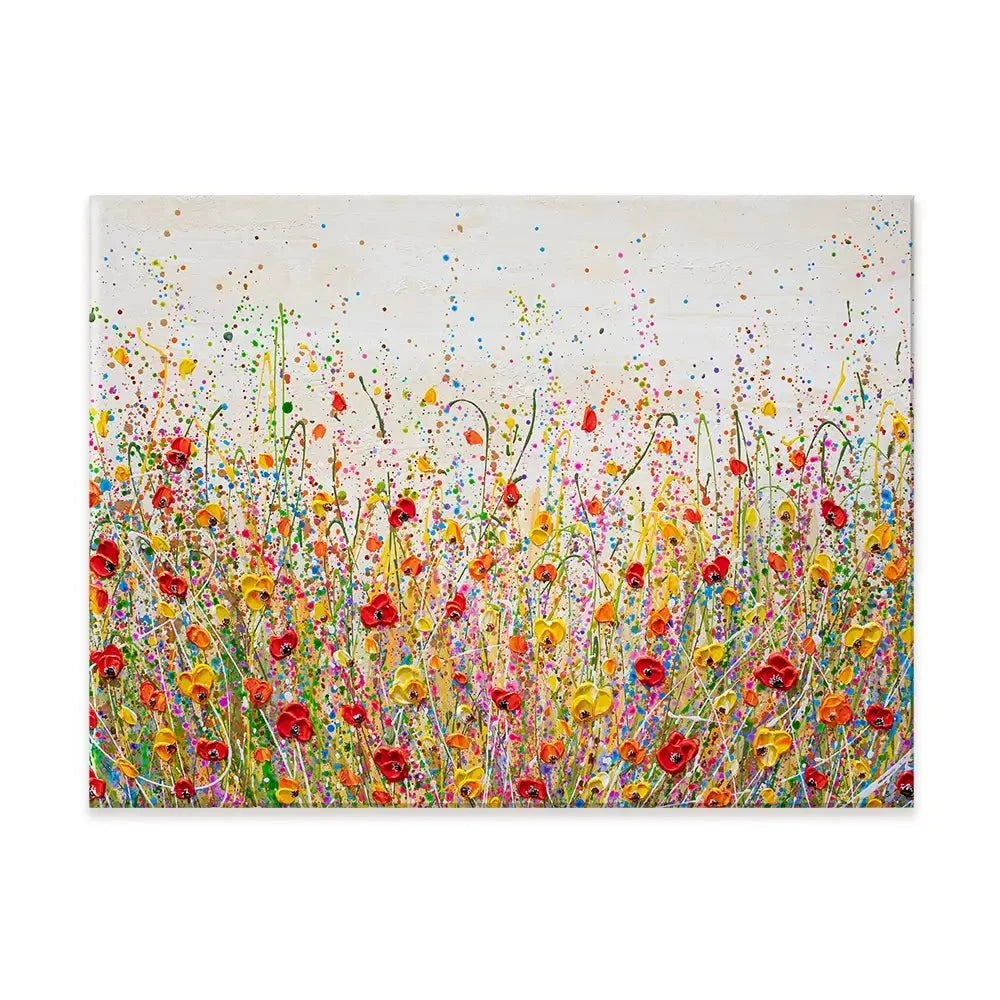 Flourish Of Summer Canvas Print Flourish Of Summer Canvas Print wall art product Olga Tkachyk