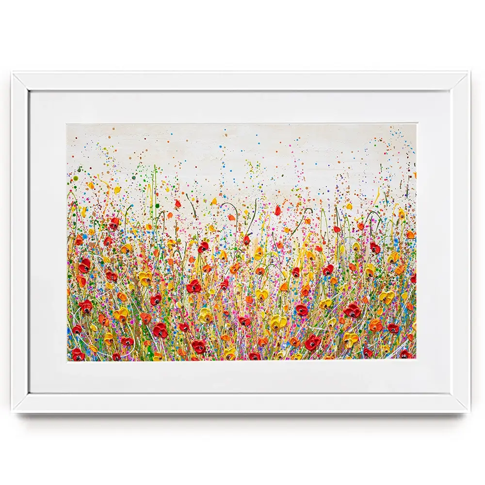 Flourish Of Summer Framed Art Print Flourish Of Summer Framed Art Print wall art product Olga Tkachyk