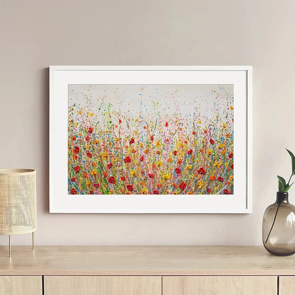 Flourish Of Summer Framed Art Print Flourish Of Summer Framed Art Print wall art product Olga Tkachyk