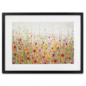 Flourish Of Summer Framed Art Print Flourish Of Summer Framed Art Print wall art product Olga Tkachyk