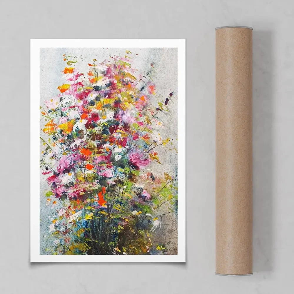 Flower Arrangement Art Print Flower Arrangement Art Print wall art product Kvocek / Shutterstock