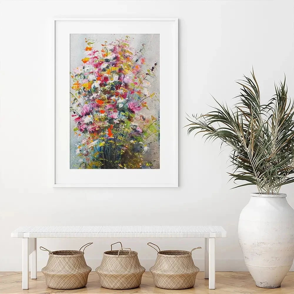 Flower Arrangement Framed Art Print Flower Arrangement Framed Art Print wall art product Kvocek / Shutterstock