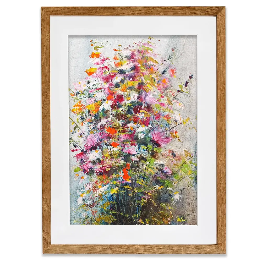 Flower Arrangement Framed Art Print Flower Arrangement Framed Art Print wall art product Kvocek / Shutterstock