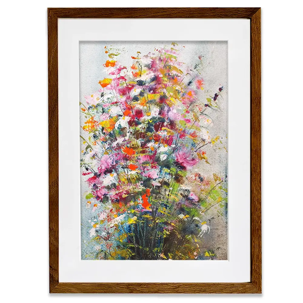 Flower Arrangement Framed Art Print Flower Arrangement Framed Art Print wall art product Kvocek / Shutterstock