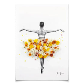 Flower Ballerina Art Print Flower Ballerina Art Print wall art product Ashvin Harrison