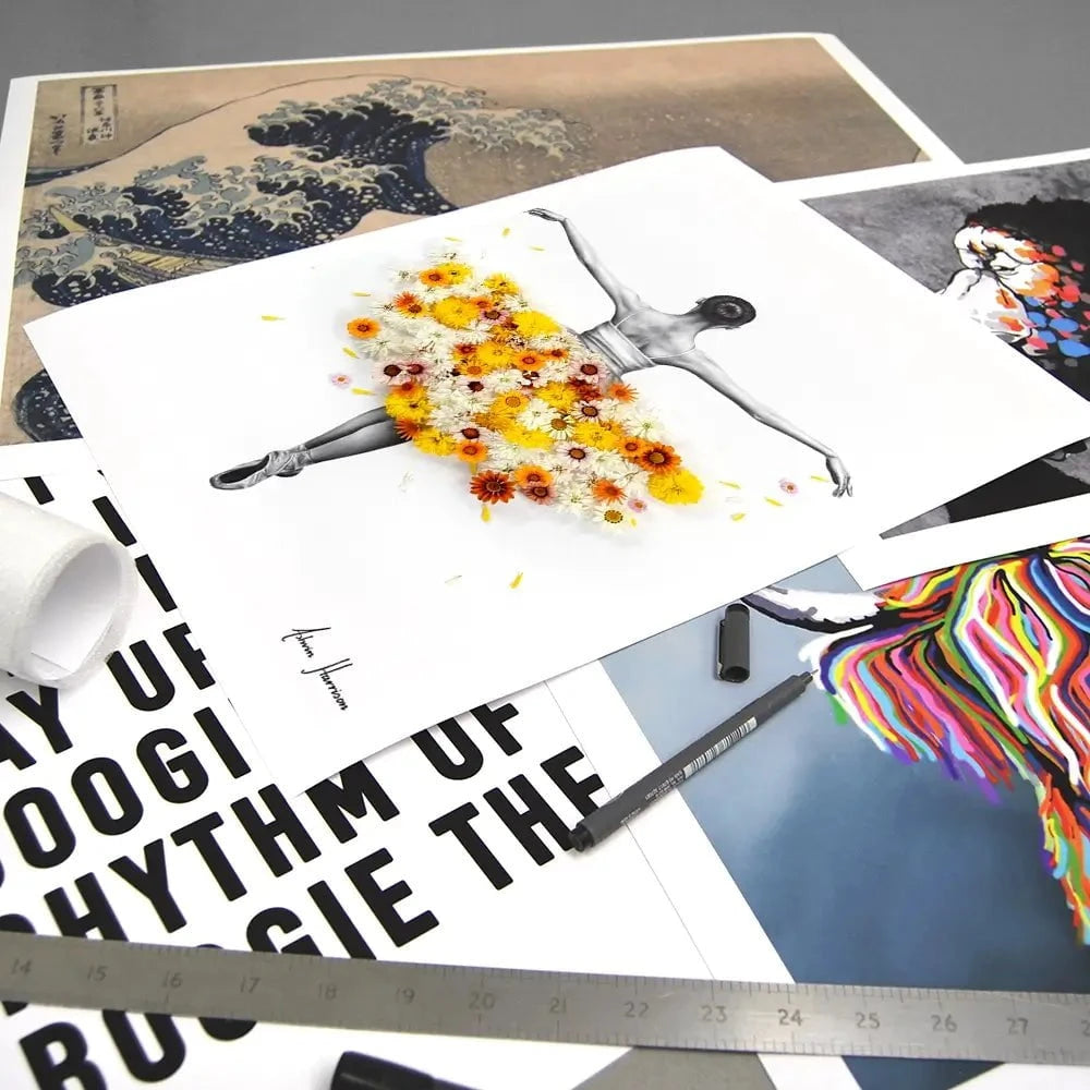 Flower Ballerina Art Print Flower Ballerina Art Print wall art product Ashvin Harrison