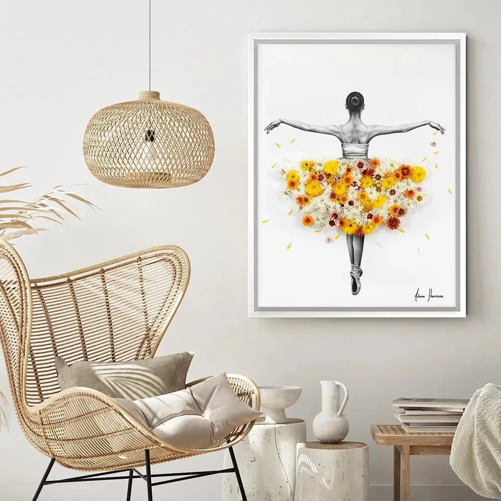 Flower Ballerina Canvas Print Flower Ballerina Canvas Print wall art product Ashvin Harrison