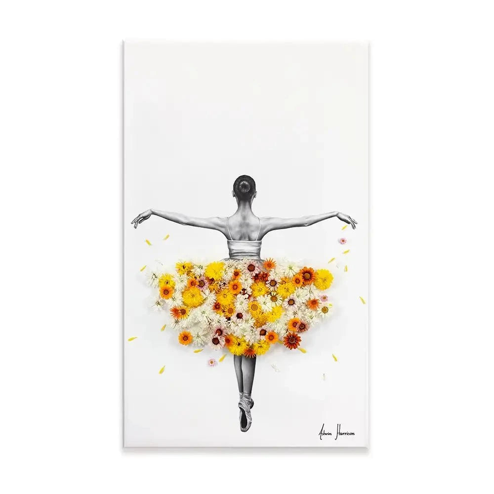 Flower Ballerina Canvas Print Flower Ballerina Canvas Print wall art product Ashvin Harrison