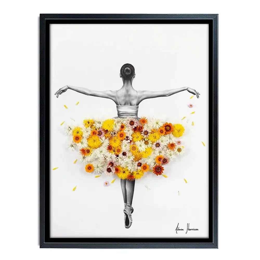 Flower Ballerina Canvas Print Flower Ballerina Canvas Print wall art product Ashvin Harrison