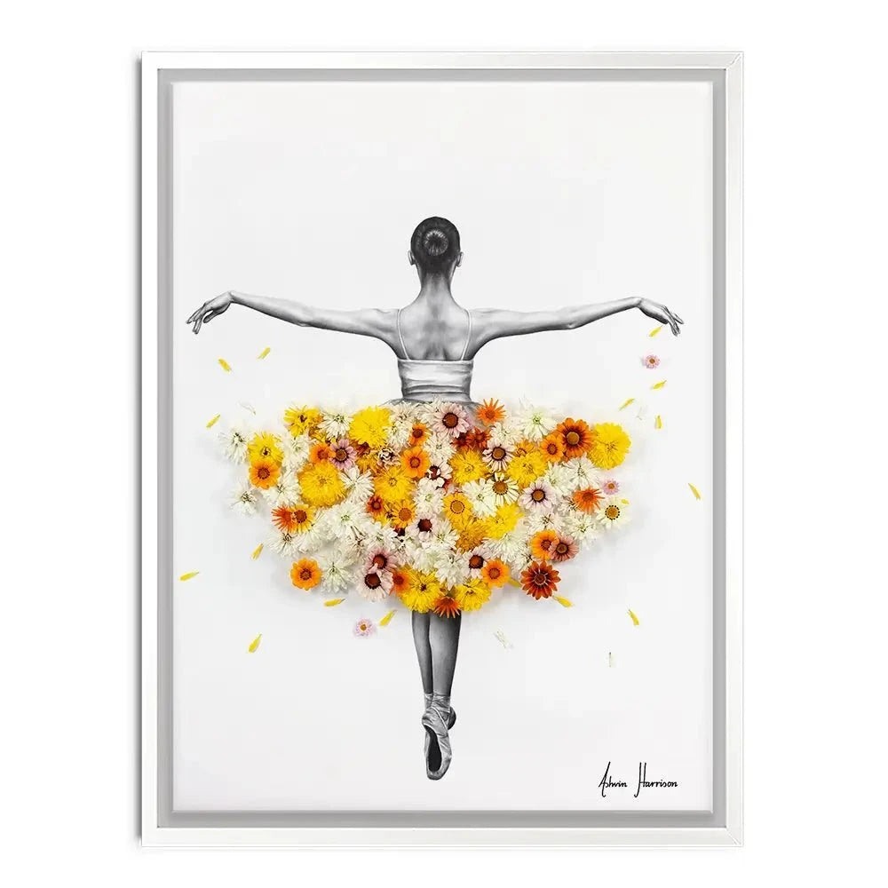 Flower Ballerina Canvas Print Flower Ballerina Canvas Print wall art product Ashvin Harrison