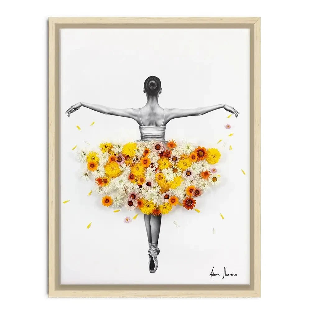 Flower Ballerina Canvas Print Flower Ballerina Canvas Print wall art product Ashvin Harrison
