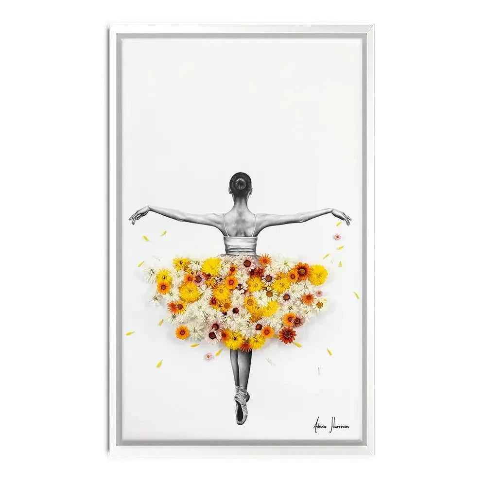 Flower Ballerina Canvas Print Flower Ballerina Canvas Print wall art product Ashvin Harrison