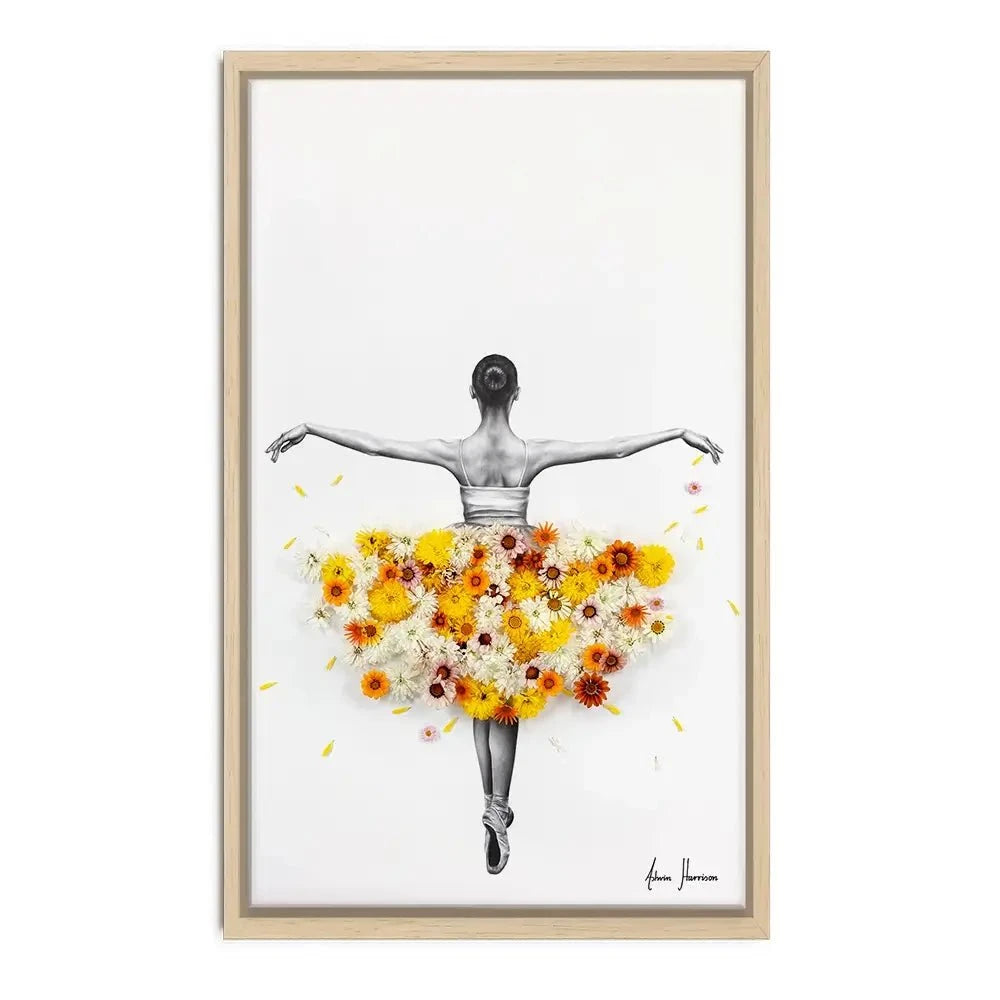 Flower Ballerina Canvas Print Flower Ballerina Canvas Print wall art product Ashvin Harrison