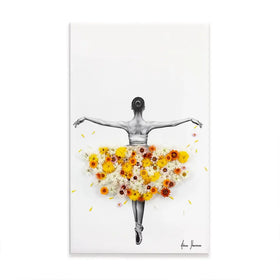 Flower Ballerina Oversized Canvas Print Flower Ballerina Oversized Canvas Print wall art product Art Print Shop