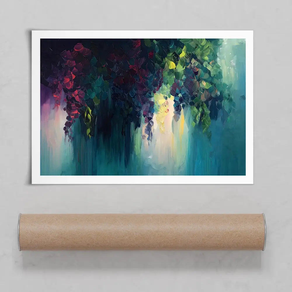 Flower Cascade Art Print Flower Cascade Art Print wall art product Gina Kelly - Independent