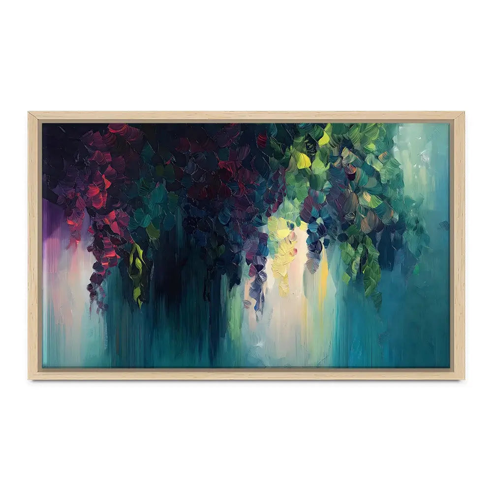 Flower Cascade Canvas Print Flower Cascade Canvas Print wall art product Gina Kelly - Independent