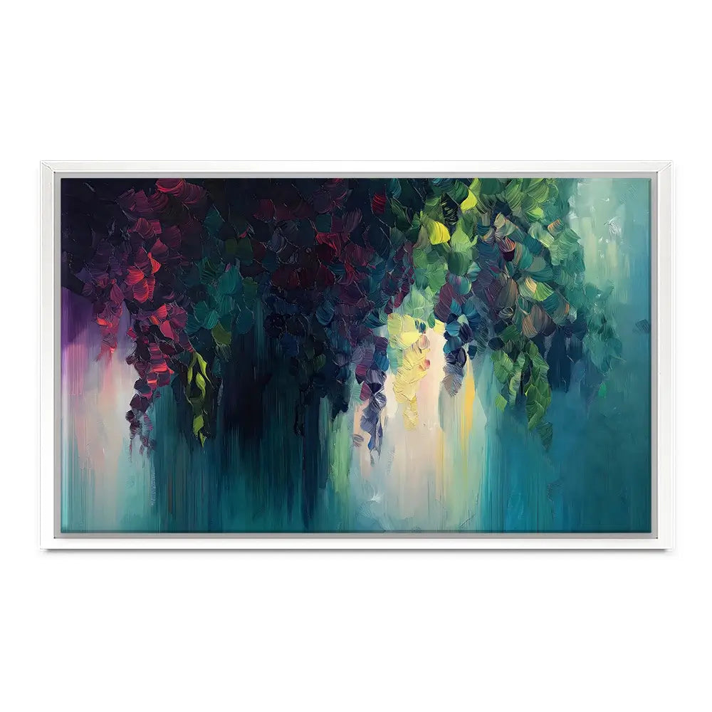 Flower Cascade Canvas Print Flower Cascade Canvas Print wall art product Gina Kelly - Independent