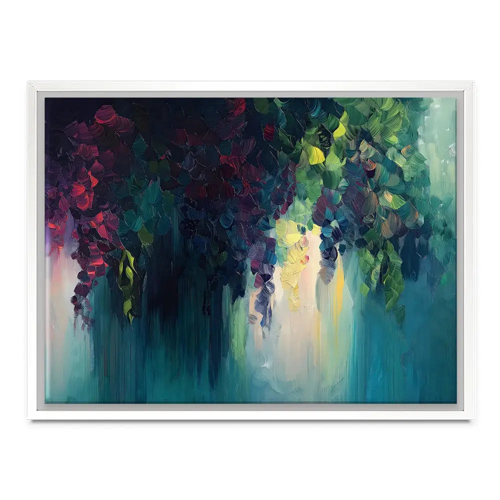 Flower Cascade Canvas Print Flower Cascade Canvas Print wall art product Gina Kelly - Independent