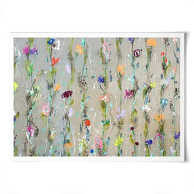 Flower Chain Art Print Flower Chain Art Print wall art product Studio Paint-Ing