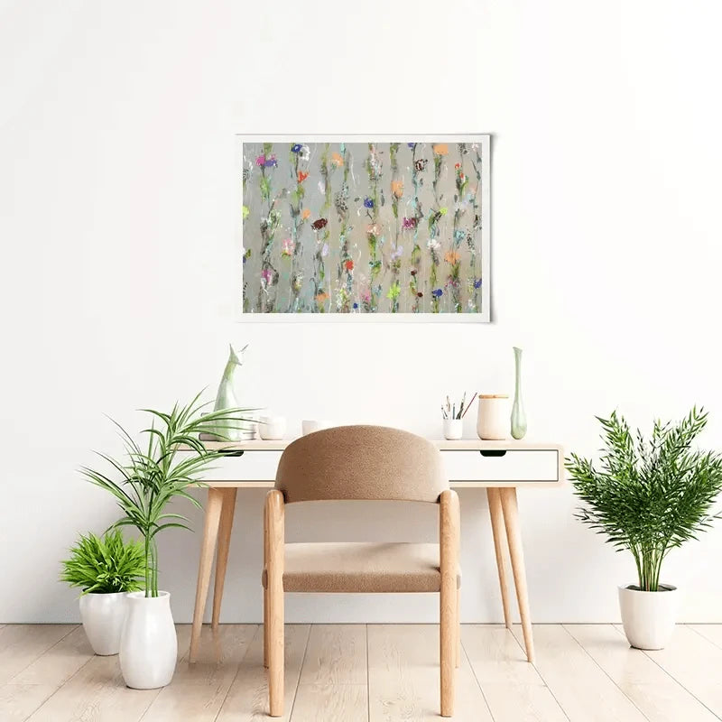 Flower Chain Art Print Flower Chain Art Print wall art product Studio Paint-Ing