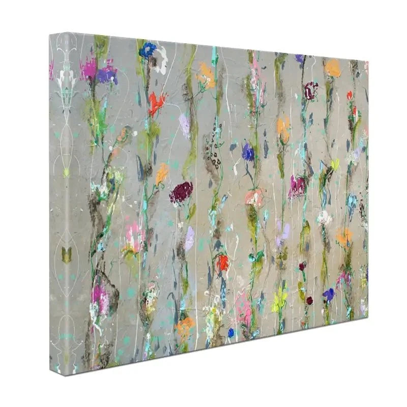 Flower Chain Canvas Print Flower Chain Canvas Print wall art product Studio Paint-Ing