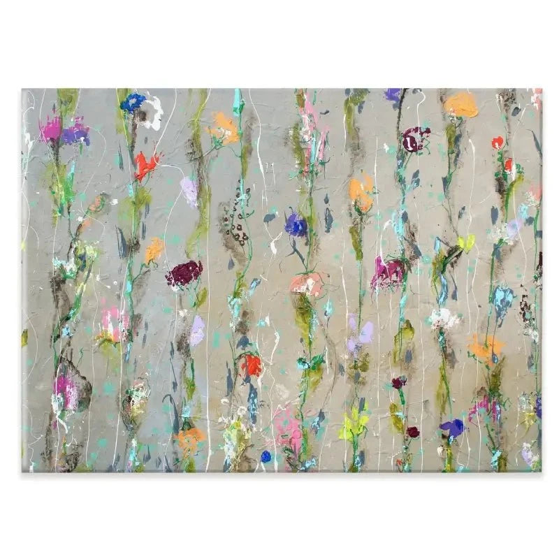 Flower Chain Canvas Print Flower Chain Canvas Print wall art product Studio Paint-Ing