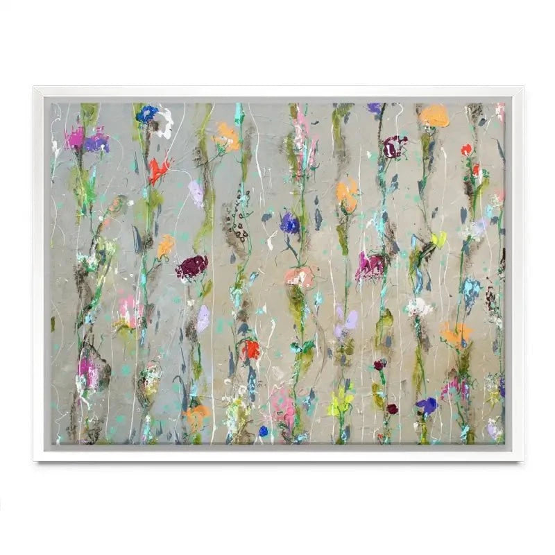 Flower Chain Canvas Print Flower Chain Canvas Print wall art product Studio Paint-Ing