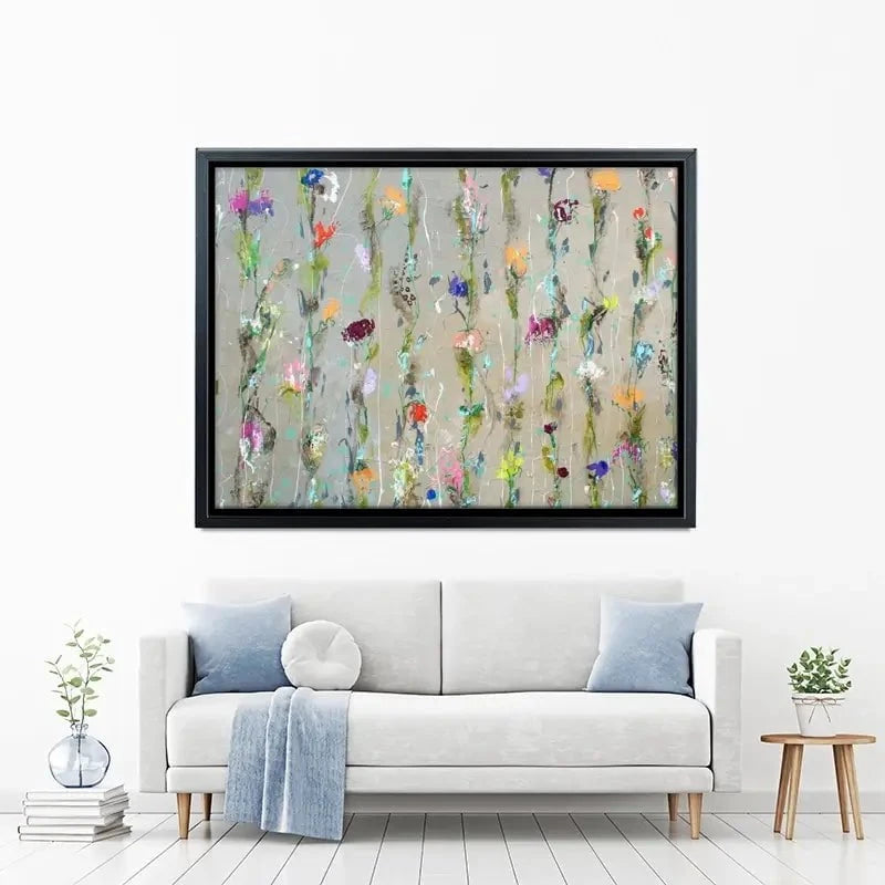 Flower Chain Canvas Print Flower Chain Canvas Print wall art product Studio Paint-Ing