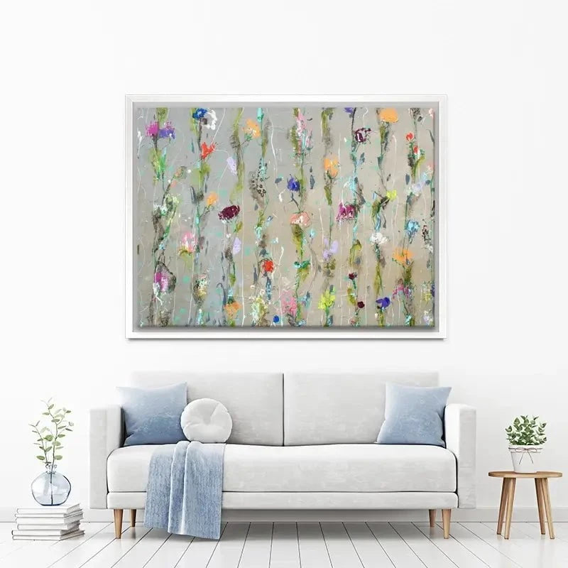 Flower Chain Canvas Print Flower Chain Canvas Print wall art product Studio Paint-Ing