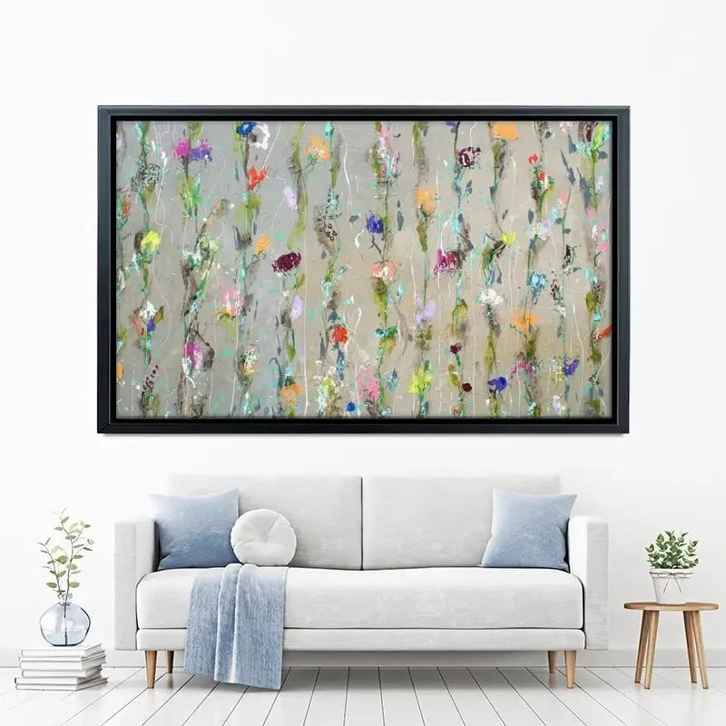 Flower Chain Canvas Print Flower Chain Canvas Print wall art product Studio Paint-Ing