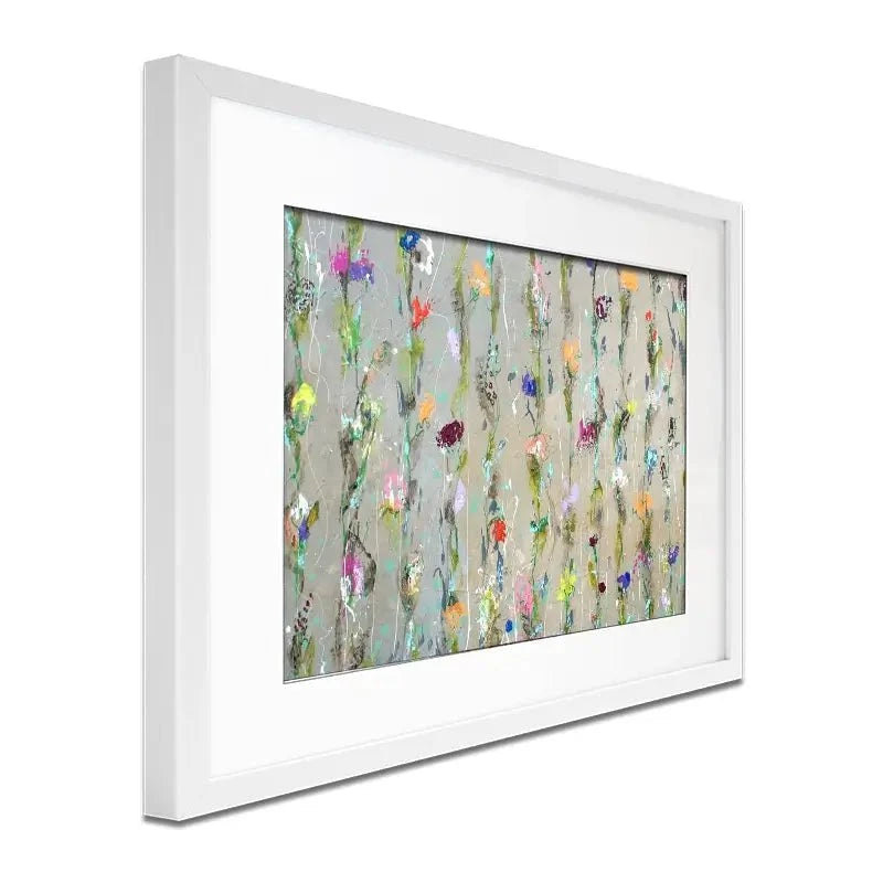 Flower Chain Framed Art Print Flower Chain Framed Art Print wall art product Studio Paint-Ing