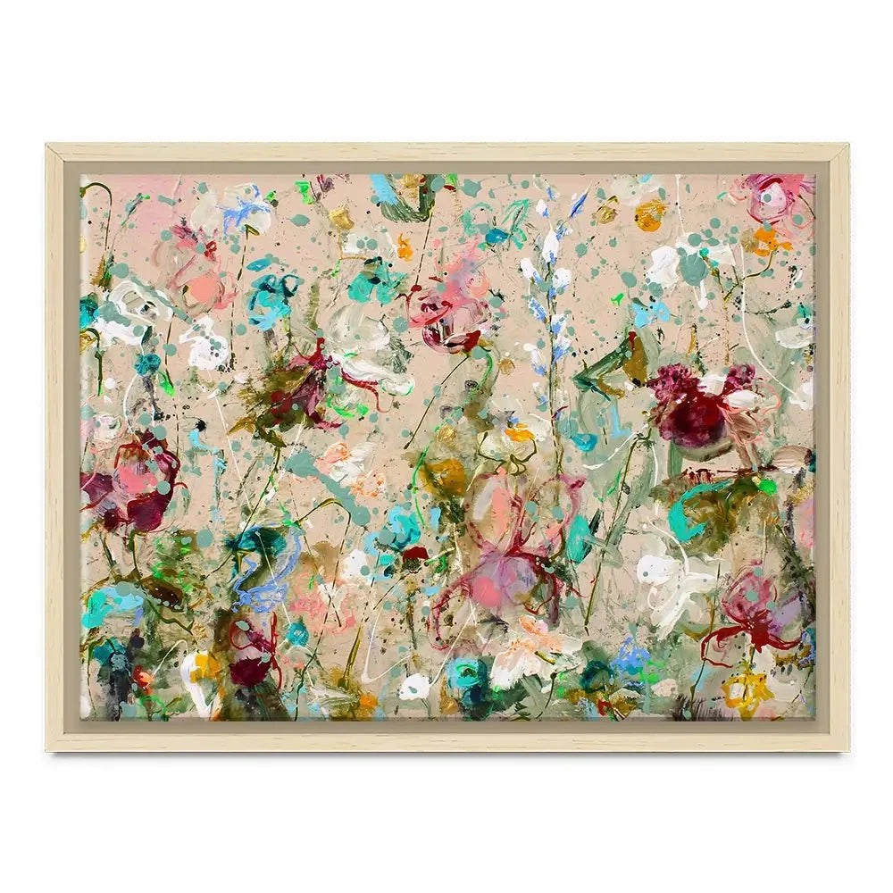 Flower Feeling Canvas Print Flower Feeling Canvas Print wall art product Studio Paint-Ing