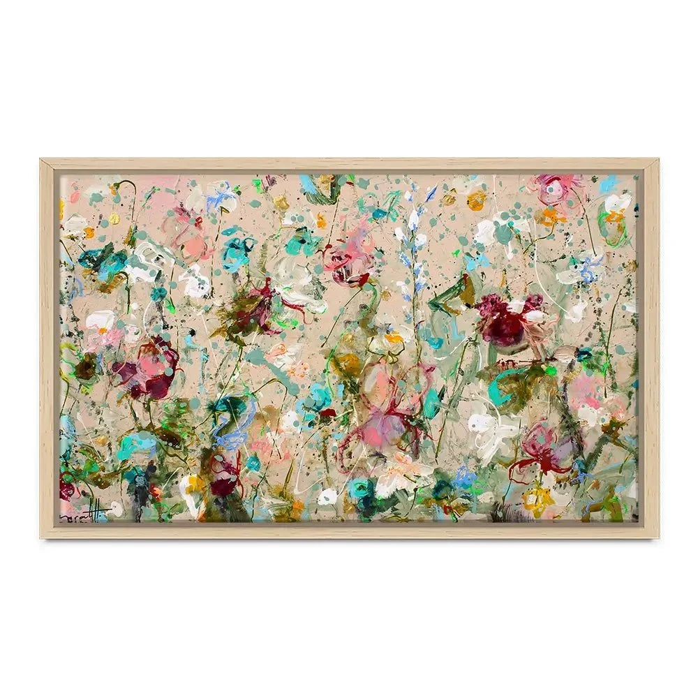 Flower Feeling Canvas Print Flower Feeling Canvas Print wall art product Studio Paint-Ing