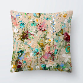 Flower Feeling Cushion Flower Feeling Cushion wall art product Art Print Shop