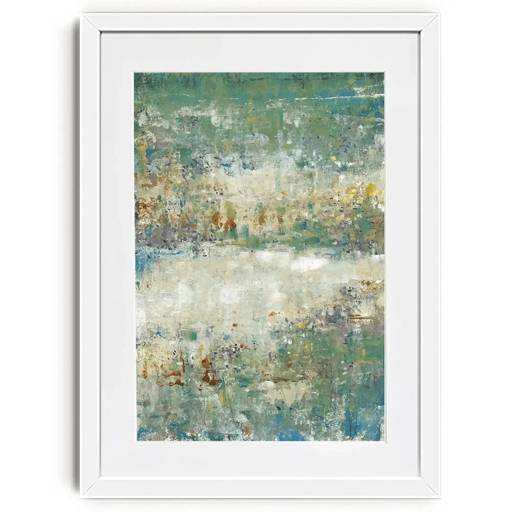 Flower Path Framed Art Print Flower Path Framed Art Print wall art product Tim O'Toole