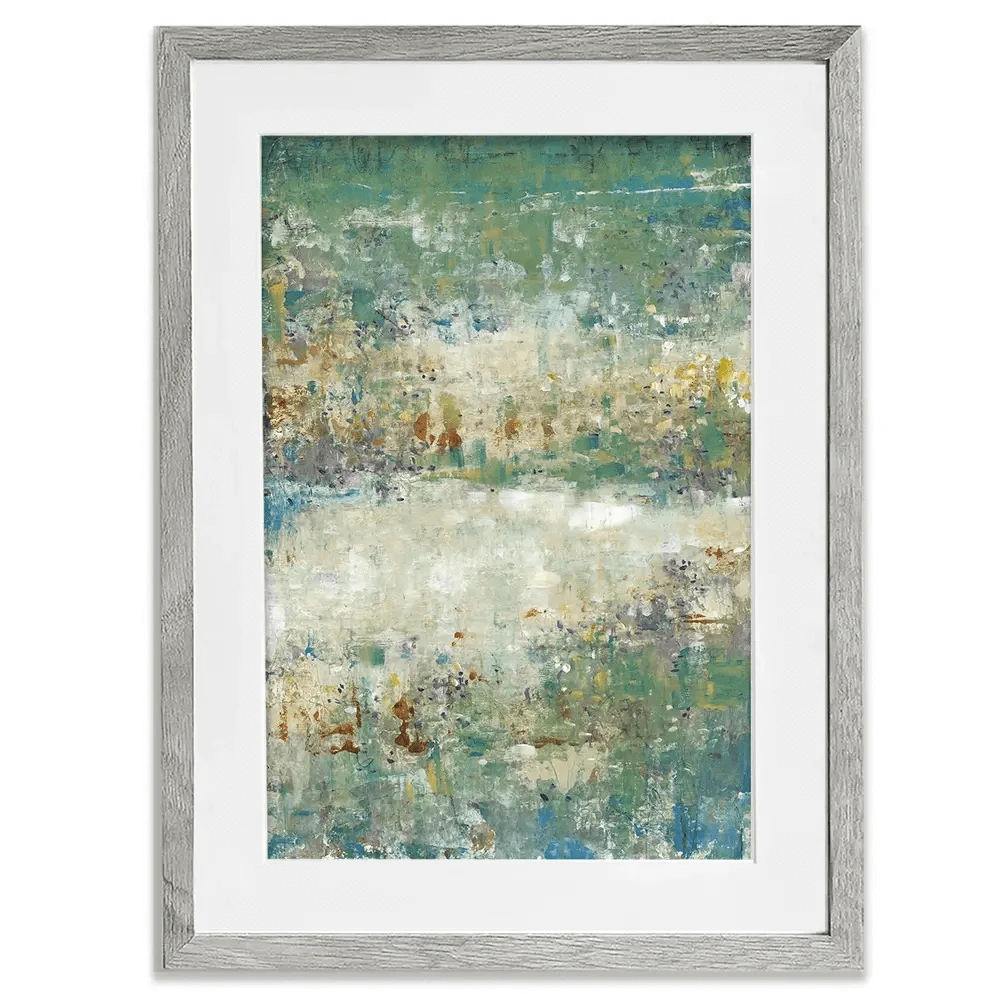 Flower Path Framed Art Print Flower Path Framed Art Print wall art product Tim O'Toole