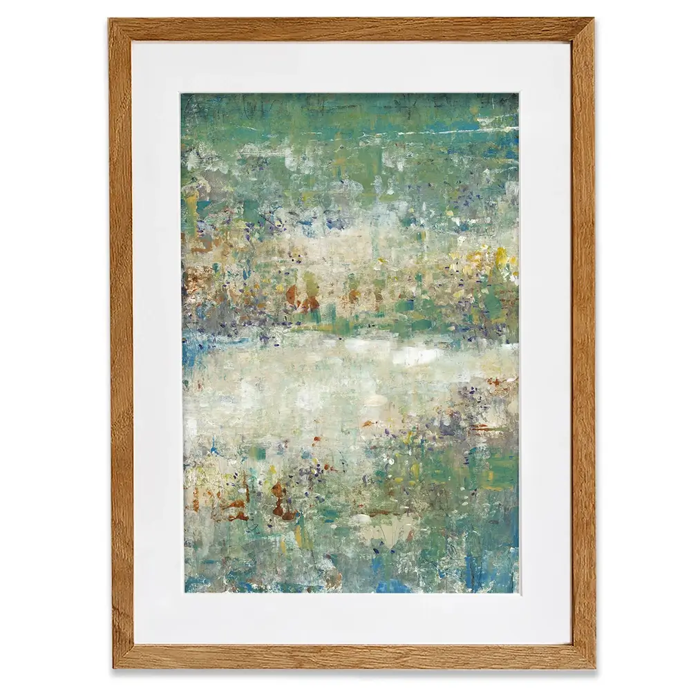 Flower Path Framed Art Print Flower Path Framed Art Print wall art product Tim O'Toole