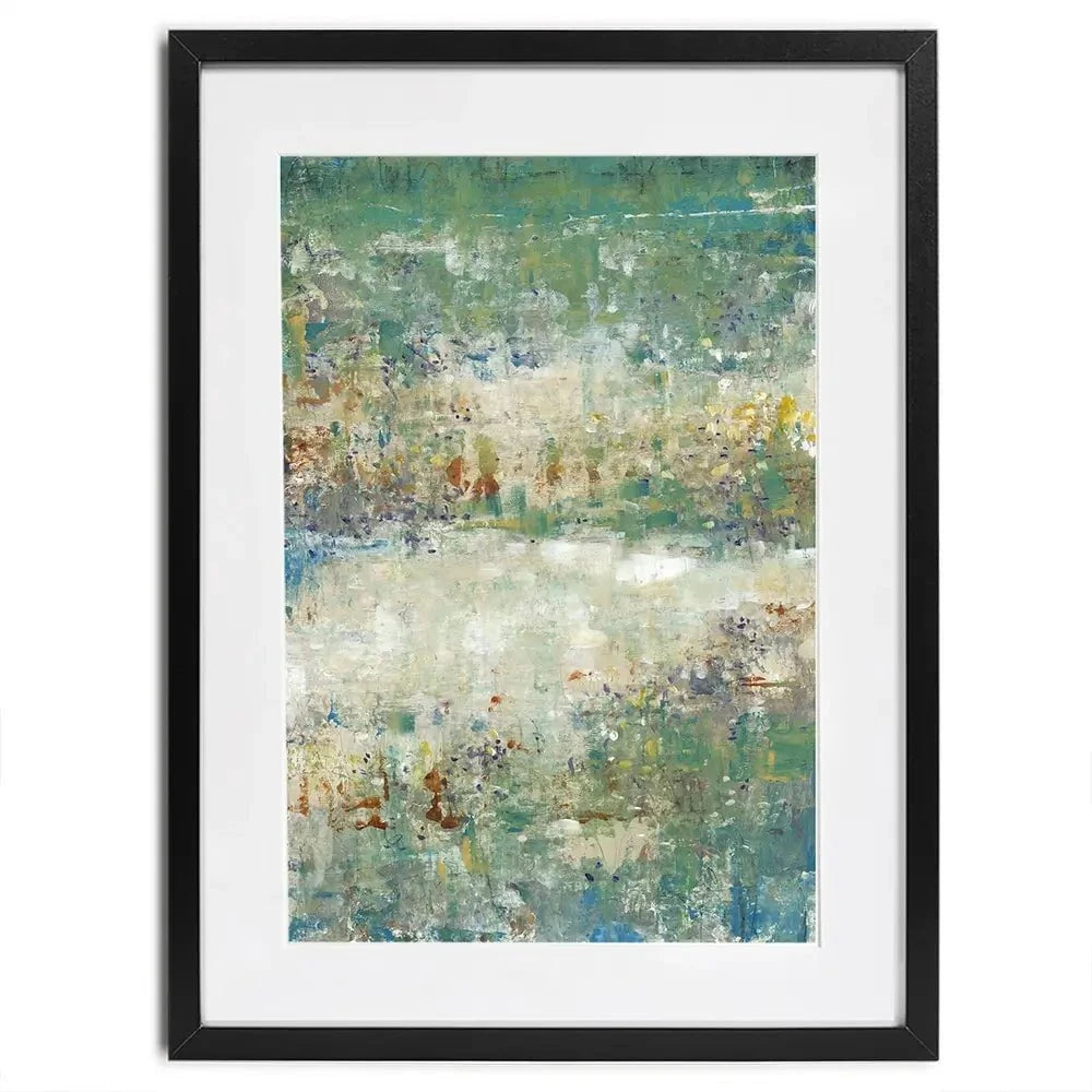 Flower Path Framed Art Print Flower Path Framed Art Print wall art product Tim O'Toole