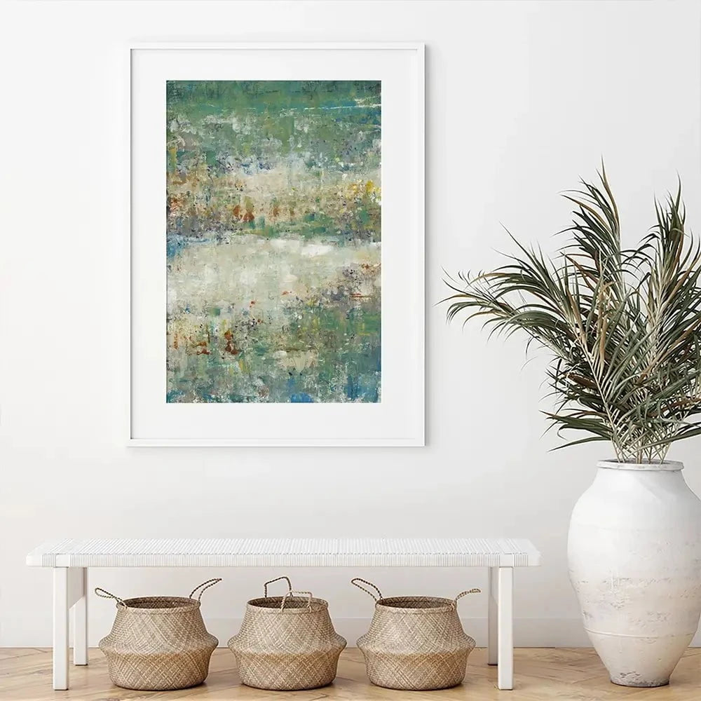 Flower Path Framed Art Print Flower Path Framed Art Print wall art product Tim O'Toole