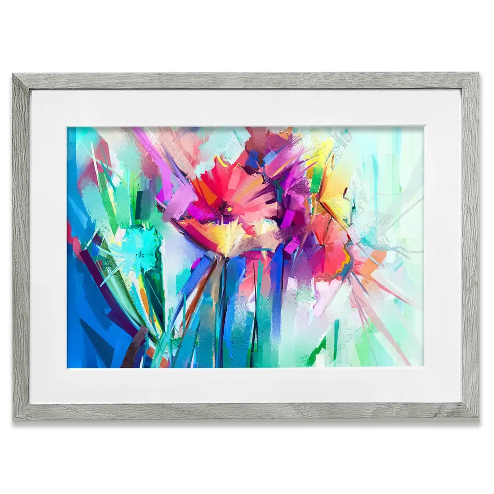 Flower Power Framed Art Print Flower Power Framed Art Print wall art product pluie_r / Shutterstock